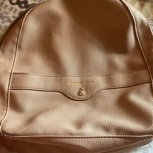 Michael Kors pinkish Leather Backpack with Gold Accents